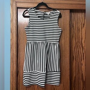 Black & White Stripped Dress